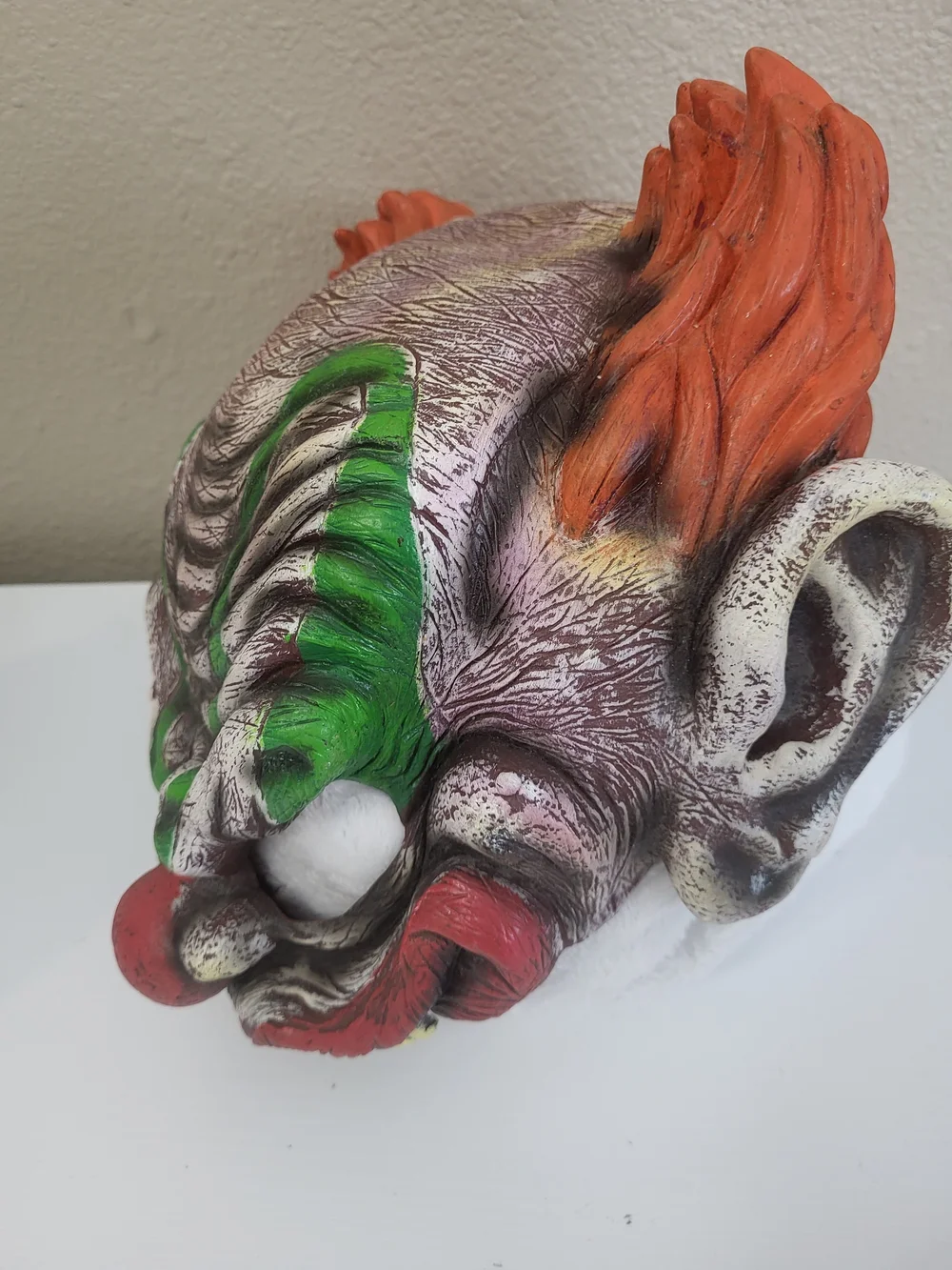Halloween Costume Evil Scary Clown Mask 2001 Fright Asylum